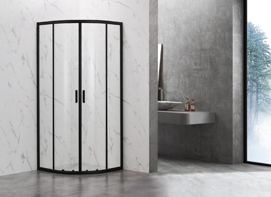 ऐक्रेलिक ट्रे बाथरूम स्क्वायर शावर संलग्नक 900x900x1900mm