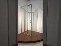 6 मिमी स्लाइडिंग फ्रेमलेस शॉवर कैबिनेट 900x900x1900 मिमी