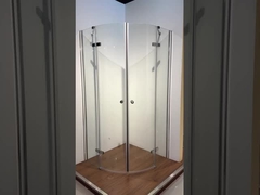 गोल ग्लास घुमावदार कोने स्नान इकाइयां 800x800x1900 मिमी