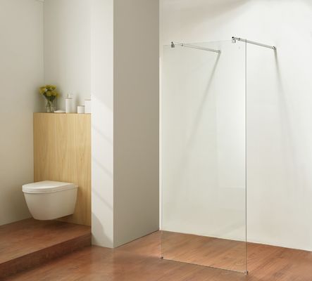 8mm Pivot Shower Screen 600x2000mm Aluminum Frame